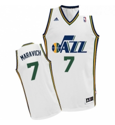 Youth Adidas Utah Jazz 7 Pete Maravich Swingman White Home NBA Jersey Youth Adidas Utah Jazz 7 Pete Maravich Swingman White Home NBA Jersey