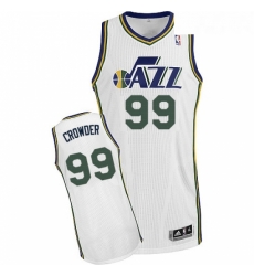 Youth Adidas Utah Jazz 99 Jae Crowder Authentic White Home NBA Jersey Youth Adidas Utah Jazz 99 Jae Crowder Authentic White Home NBA Jersey
