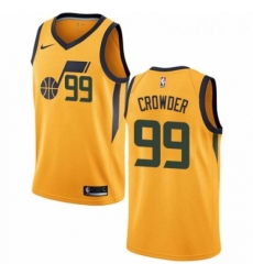 Youth Nike Utah Jazz 99 Jae Crowder Swingman Gold NBA Jersey Statement Edition Youth Nike Utah Jazz 99 Jae Crowder Swingman Gold NBA Jersey Statement Edition