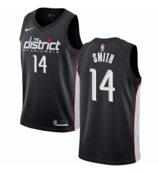 Mens Nike Washington Wizards 14 Jason Smith Swingman Black NBA Jersey City Edition Mens Nike Washington Wizards 14 Jason Smith Swingman Black NBA Jersey City Edition
