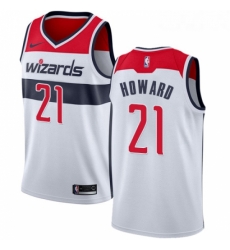 Womens Nike Washington Wizards 21 Dwight Howard Swingman White NBA Jersey Association Edition Womens Nike Washington Wizards 21 Dwight Howard Swingman White NBA Jersey Association Edition
