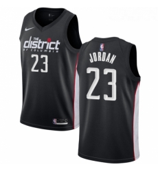 Womens Nike Washington Wizards 23 Michael Jordan Swingman Black NBA Jersey City Edition Womens Nike Washington Wizards 23 Michael Jordan Swingman Black NBA Jersey City Edition