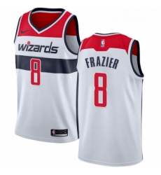 Youth Nike Washington Wizards 8 Tim Frazier Authentic White Home NBA Jersey Association Edition Youth Nike Washington Wizards 8 Tim Frazier Authentic White Home NBA Jersey Association Edition