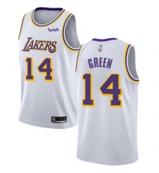 Lakers 14 Danny Green White Basketball Swingman Association Edition Jersey Lakers 14 Danny Green White Basketball Swingman Association Edition Jersey