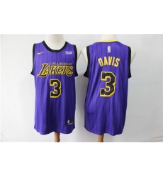 Lakers 3 Anthony Davis Purple City Edition Nike Swingman Jersey Lakers 3 Anthony Davis Purple City Edition Nike Swingman Jersey