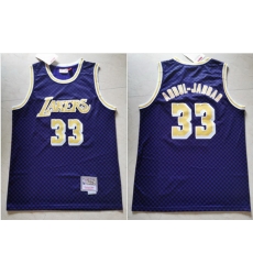 Lakers 33 Kareem Abdul Jabbar Purple Hardwood Classics Jersey Lakers 33 Kareem Abdul Jabbar Purple Hardwood Classics Jersey