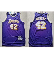Lakers 42 James Worthy Purple Hardwood Classics Jersey Lakers 42 James Worthy Purple Hardwood Classics Jersey