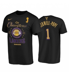 Los Angeles Lakers Kentavious Caldwell-Pope 2020 NBA Finals Champions T-Shirt Black Locker Room Los Angeles Lakers Kentavious Caldwell-Pope 2020 NBA Finals Champions T-Shirt Black Locker Room