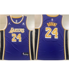 Men Los Angeles Lakers 24 Kobe Bryant Purple Stitched Basketball Jersey Men Los Angeles Lakers 24 Kobe Bryant Purple Stitched Basketball Jersey