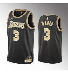 Men Los Angeles Lakers 3 Anthony Davis Black 2024 Select Series Stitched Basketball Jersey Men Los Angeles Lakers 3 Anthony Davis Black 2024 Select Series Stitched Basketball Jersey
