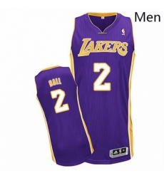 Mens Adidas Los Angeles Lakers 2 Lonzo Ball Authentic Purple Road NBA Jersey Mens Adidas Los Angeles Lakers 2 Lonzo Ball Authentic Purple Road NBA Jersey