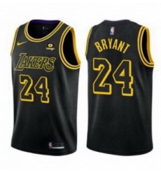 Men's Los Angeles Lakers #24 Kobe Bryant Black Stitched Basketball Jersey Men's Los Angeles Lakers #24 Kobe Bryant Black Stitched Basketball Jersey