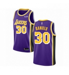 Mens Los Angeles Lakers 30 Troy Daniels Authentic Purple Basketball Jersey Statement Edition Mens Los Angeles Lakers 30 Troy Daniels Authentic Purple Basketball Jersey Statement Edition