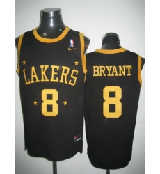 Nike Los Angeles Lakers 8 Kobe Bryant Black Authentic Throwback Jersey Nike Los Angeles Lakers 8 Kobe Bryant Black Authentic Throwback Jersey