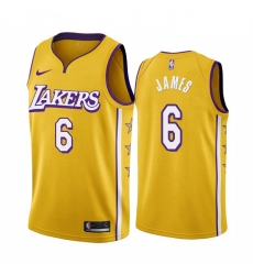 Women Nike Los Angeles Lakers 6 Lebron James Women Unveil 2019 20 City Edition Swingman NBA Jersey Yellow Women Nike Los Angeles Lakers 6 Lebron James Women Unveil 2019 20 City Edition Swingman NBA Jersey Yellow