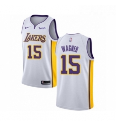 Womens Los Angeles Lakers 15 Moritz Wagner Authentic White Basketball Jersey Association Edition Womens Los Angeles Lakers 15 Moritz Wagner Authentic White Basketball Jersey Association Edition