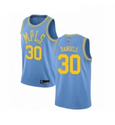 Womens Los Angeles Lakers 30 Troy Daniels Authentic Blue Hardwood Classics Basketball Jersey Womens Los Angeles Lakers 30 Troy Daniels Authentic Blue Hardwood Classics Basketball Jersey
