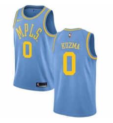 Womens Nike Los Angeles Lakers 0 Kyle Kuzma Swingman Blue Hardwood Classics NBA Jersey Womens Nike Los Angeles Lakers 0 Kyle Kuzma Swingman Blue Hardwood Classics NBA Jersey