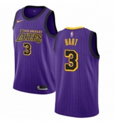 Womens Nike Los Angeles Lakers 3 Josh Hart Swingman Purple NBA Jersey City Edition Womens Nike Los Angeles Lakers 3 Josh Hart Swingman Purple NBA Jersey City Edition
