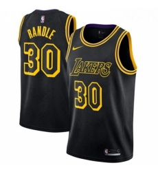 Womens Nike Los Angeles Lakers 30 Julius Randle Swingman Black NBA Jersey City Edition Womens Nike Los Angeles Lakers 30 Julius Randle Swingman Black NBA Jersey City Edition