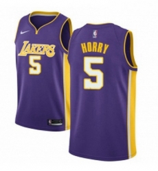 Womens Nike Los Angeles Lakers 5 Robert Horry Swingman Purple NBA Jersey Statement Edition Womens Nike Los Angeles Lakers 5 Robert Horry Swingman Purple NBA Jersey Statement Edition