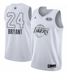 Youth Nike Los Angeles Lakers 24 Kobe Bryant Swingman White 2018 All Star Game NBA Jersey Youth Nike Los Angeles Lakers 24 Kobe Bryant Swingman White 2018 All Star Game NBA Jersey
