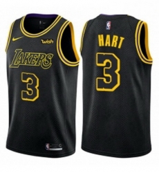 Youth Nike Los Angeles Lakers 3 Josh Hart Swingman Black NBA Jersey City Edition Youth Nike Los Angeles Lakers 3 Josh Hart Swingman Black NBA Jersey City Edition
