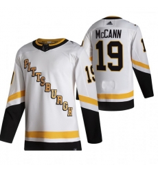 Men Pittsburgh Penguins 19 Jared McCann White Adidas 2020 21 Reverse Retro Alternate NHL Jersey Men Pittsburgh Penguins 19 Jared McCann White Adidas 2020 21 Reverse Retro Alternate NHL Jersey