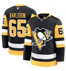Men Pittsburgh Penguins 65 Erik Karlsson Black 2024 25 Home Stitched Hockey Jersey Men Pittsburgh Penguins 65 Erik Karlsson Black 2024 25 Home Stitched Hockey Jersey