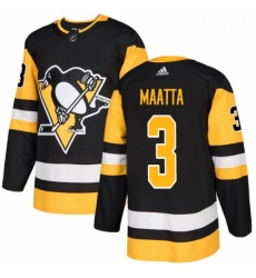 Mens Adidas Pittsburgh Penguins 3 Olli Maatta Premier Black Home NHL Jersey Mens Adidas Pittsburgh Penguins 3 Olli Maatta Premier Black Home NHL Jersey