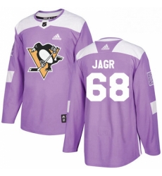 Mens Adidas Pittsburgh Penguins 68 Jaromir Jagr Authentic Purple Fights Cancer Practice NHL Jersey Mens Adidas Pittsburgh Penguins 68 Jaromir Jagr Authentic Purple Fights Cancer Practice NHL Jersey