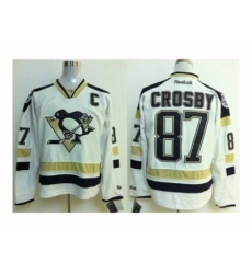 NHL Jerseys Pittsburgh Penguins #87 Crosby white[2014 new stadium][patch C]