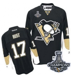 Penguins #17 Bryan Rust Black Home 2017 Stanley Cup Finals Champions Stitched NHL Jersey Penguins #17 Bryan Rust Black Home 2017 Stanley Cup Finals Champions Stitched NHL Jersey