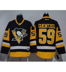 Penguins #59 Jake Guentzel Black Alternate Stitched NHL Jersey Penguins #59 Jake Guentzel Black Alternate Stitched NHL Jersey