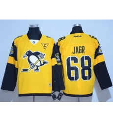 Penguins #68 Jaromir Jagr Gold 2017 Stadium Series Stitched NHL Jersey Penguins #68 Jaromir Jagr Gold 2017 Stadium Series Stitched NHL Jersey