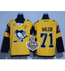 Penguins #71 Evgeni Malkin Gold 2017 Stadium Series Stanley Cup Finals Champions Stitched NHL Jersey Penguins #71 Evgeni Malkin Gold 2017 Stadium Series Stanley Cup Finals Champions Stitched NHL Jersey