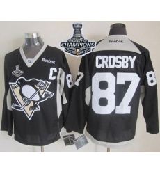 Penguins #87 Sidney Crosby Black Practice 2017 Stanley Cup Finals Champions Stitched NHL Jersey Penguins #87 Sidney Crosby Black Practice 2017 Stanley Cup Finals Champions Stitched NHL Jersey