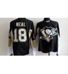 Pittsburgh Penguins 18 James Neal Black Hockey Jersey Pittsburgh Penguins 18 James Neal Black Hockey Jersey