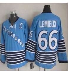 Pittsburgh Penguins #66 Mario Lemieux Light Blue CCM Throwback Stitched NHL Jersey Pittsburgh Penguins #66 Mario Lemieux Light Blue CCM Throwback Stitched NHL Jersey