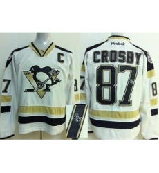 Pittsburgh Penguins 87 Sidney Crosby White 2014 Stadium Series Signed Jerseys Pittsburgh Penguins 87 Sidney Crosby White 2014 Stadium Series Signed Jerseys