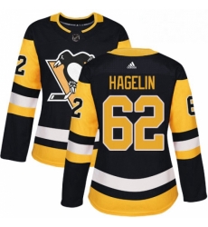 Womens Adidas Pittsburgh Penguins 62 Carl Hagelin Authentic Black Home NHL Jersey Womens Adidas Pittsburgh Penguins 62 Carl Hagelin Authentic Black Home NHL Jersey