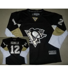Kids Pittsburgh Penguins 12 Jarome Iginla Black NHL Jerseys Kids Pittsburgh Penguins 12 Jarome Iginla Black NHL Jerseys