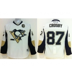 Kids Pittsburgh Penguins 87 Sidney Crosby White NHL Jerseys Kids Pittsburgh Penguins 87 Sidney Crosby White NHL Jerseys