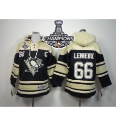 Penguins #66 Mario Lemieux Black Sawyer Hooded Sweatshirt 2016 Stanley Cup Champions Stitched Youth NHL Jersey Penguins #66 Mario Lemieux Black Sawyer Hooded Sweatshirt 2016 Stanley Cup Champions Stitched Youth NHL Jersey