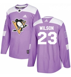 Youth Adidas Pittsburgh Penguins 23 Scott Wilson Authentic Purple Fights Cancer Practice NHL Jersey Youth Adidas Pittsburgh Penguins 23 Scott Wilson Authentic Purple Fights Cancer Practice NHL Jersey