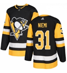 Youth Adidas Pittsburgh Penguins 31 Antti Niemi Authentic Black Home NHL Jersey Youth Adidas Pittsburgh Penguins 31 Antti Niemi Authentic Black Home NHL Jersey