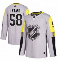 Youth Adidas Pittsburgh Penguins 58 Kris Letang Authentic Gray 2018 All Star Metro Division NHL Jersey Youth Adidas Pittsburgh Penguins 58 Kris Letang Authentic Gray 2018 All Star Metro Division NHL Jersey