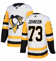 Youth Adidas Pittsburgh Penguins 73 Jack Johnson Authentic White Away NHL Jersey Youth Adidas Pittsburgh Penguins 73 Jack Johnson Authentic White Away NHL Jersey
