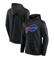 Men Buffalo Bills Black On The Ball Pullover Hoodie Men Buffalo Bills Black On The Ball Pullover Hoodie