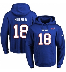 NFL Mens Nike Buffalo Bills 18 Andre Holmes Royal Blue Name Number Pullover Hoodie NFL Mens Nike Buffalo Bills 18 Andre Holmes Royal Blue Name Number Pullover Hoodie